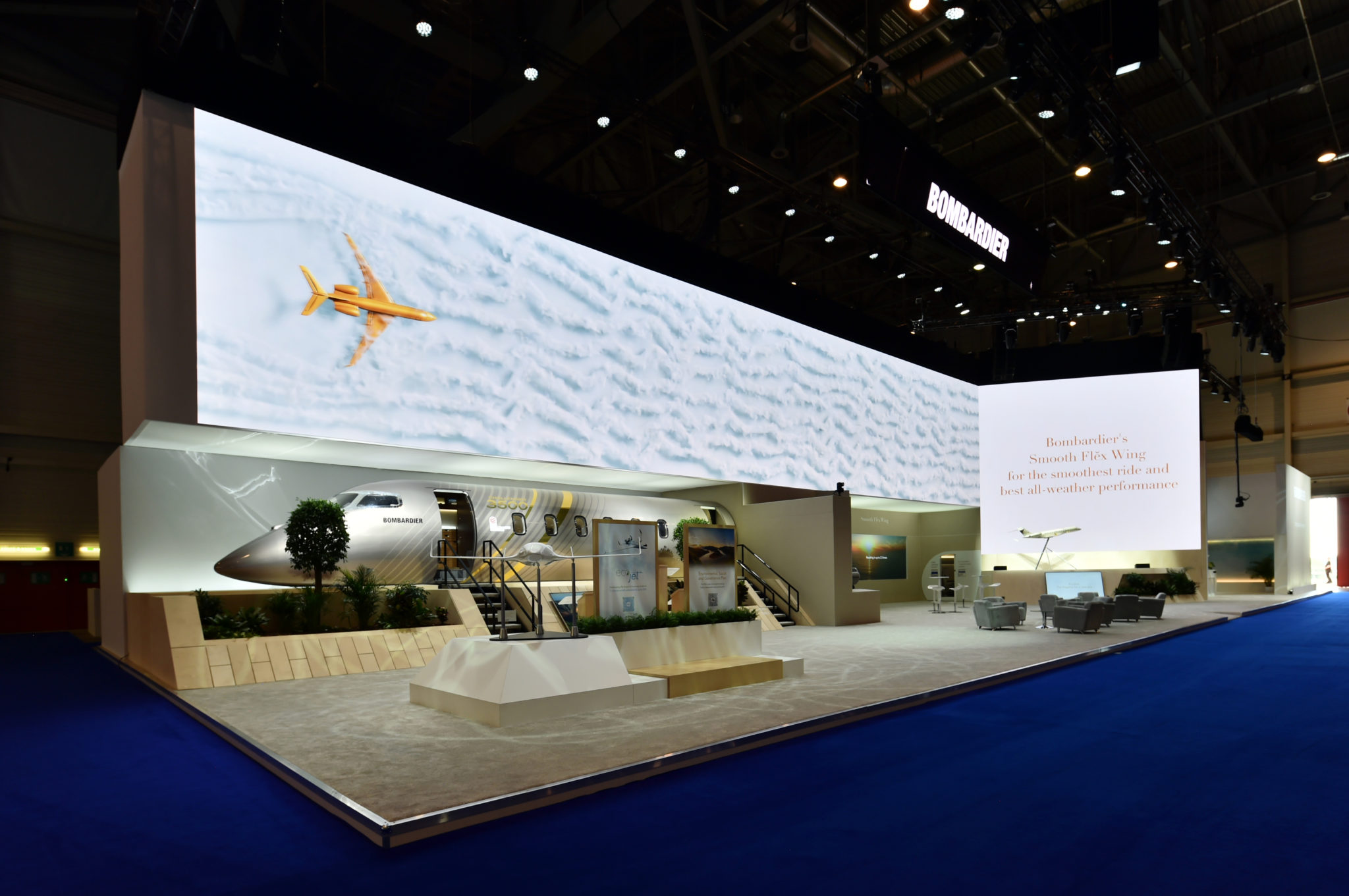 Bombardier Brand Experience at EBACE Geneva