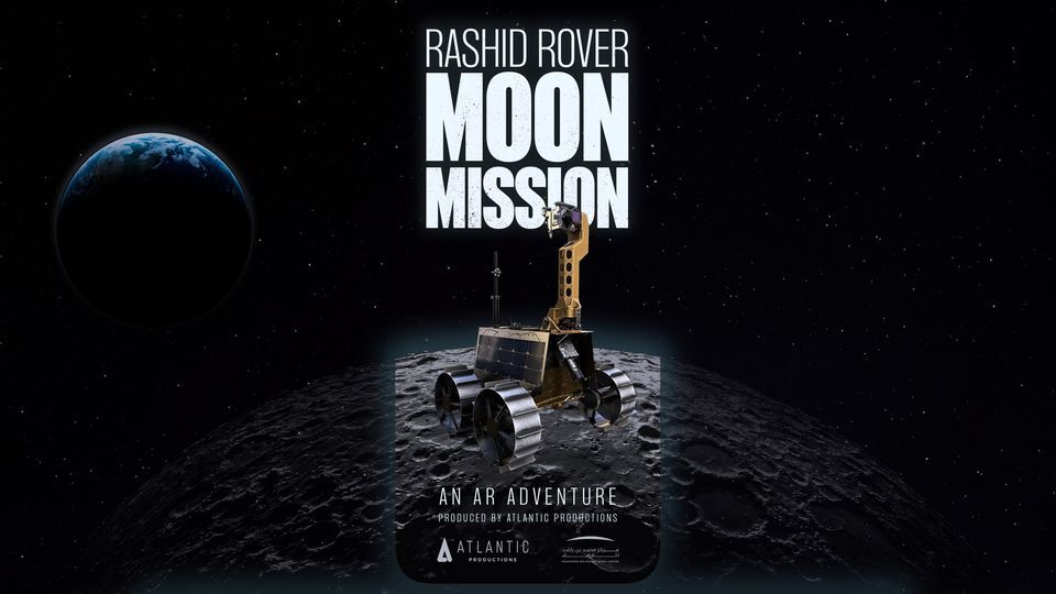 Rashid Rover Moon Mission AR Experience